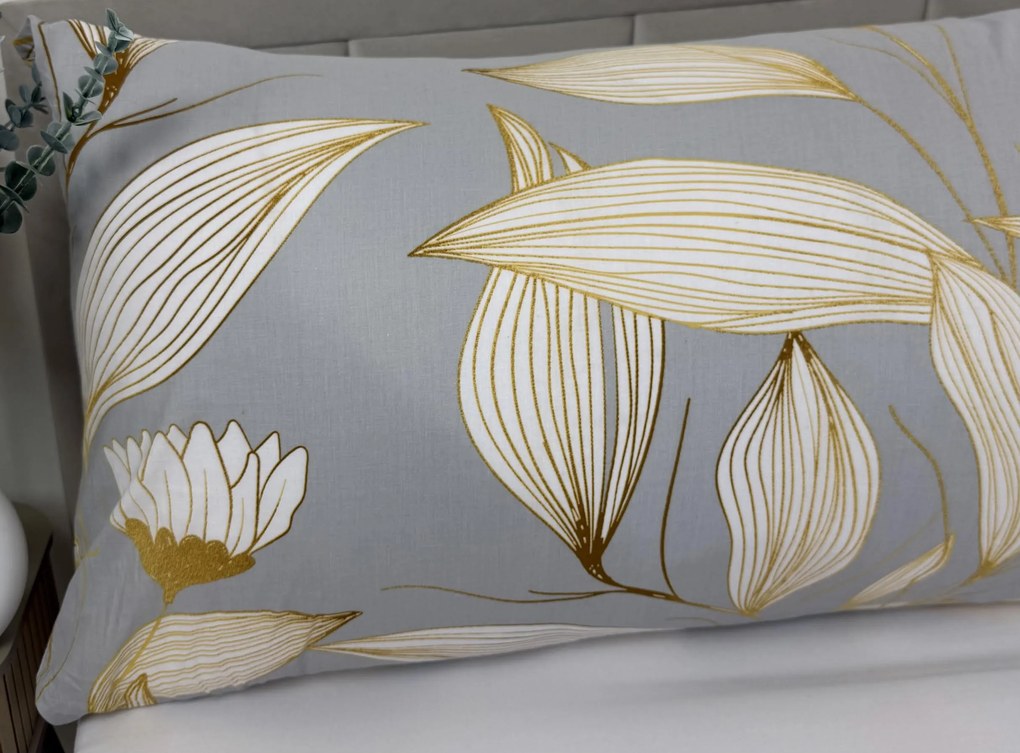 Bavlnená obliečka na vankúš Náhradný manžel Glamour 50x150 cm, 100 % bavlna, zips