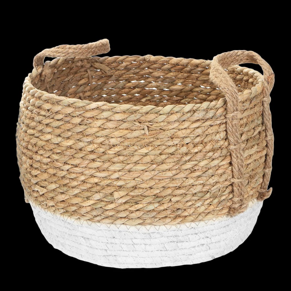 Tutumi Tutumi, sada prírodných košov Boho 2ks YT21B-34, biela-hnedá, HOM-02809