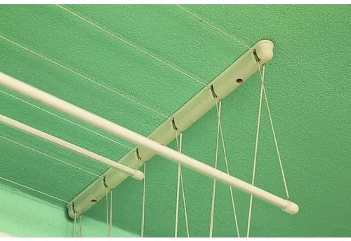 Stropný sušiak na bielizeň IDEAL 5 tyčí dĺžka 1,2 m