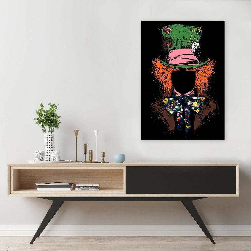 Gario Obraz Šialený klobučník - Dr.Monekers Rozmery: 70 x 100 cm, Prevedenie: Obraz na plátne