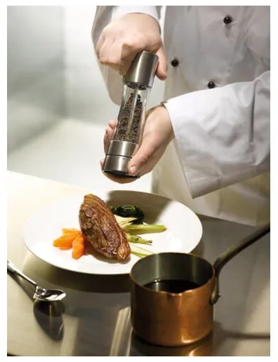 Cole&Mason - Sada mlynčekov na soľ a korenie DERWENT 2 ks 19 cm lesklý chróm