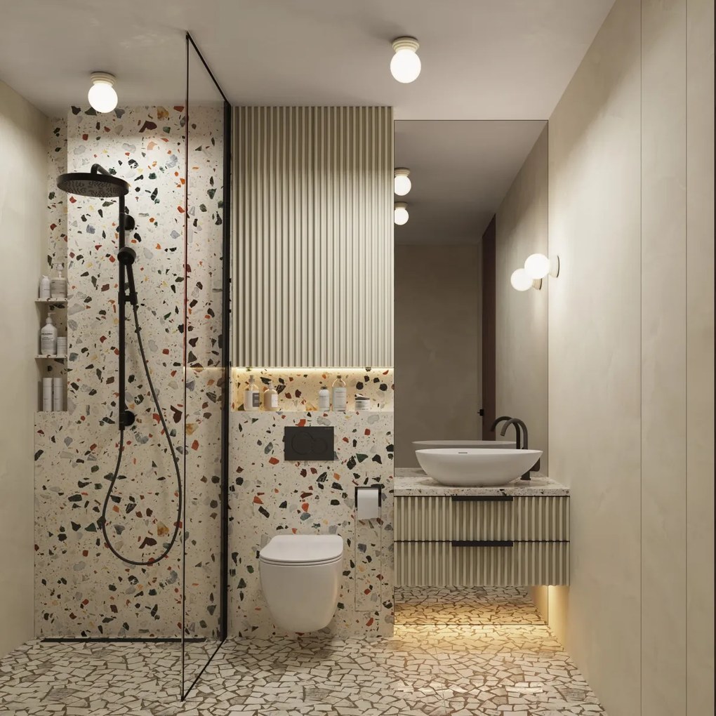 Nástenné svietidlo Zori, 1x biele sklenené tienidlo, be