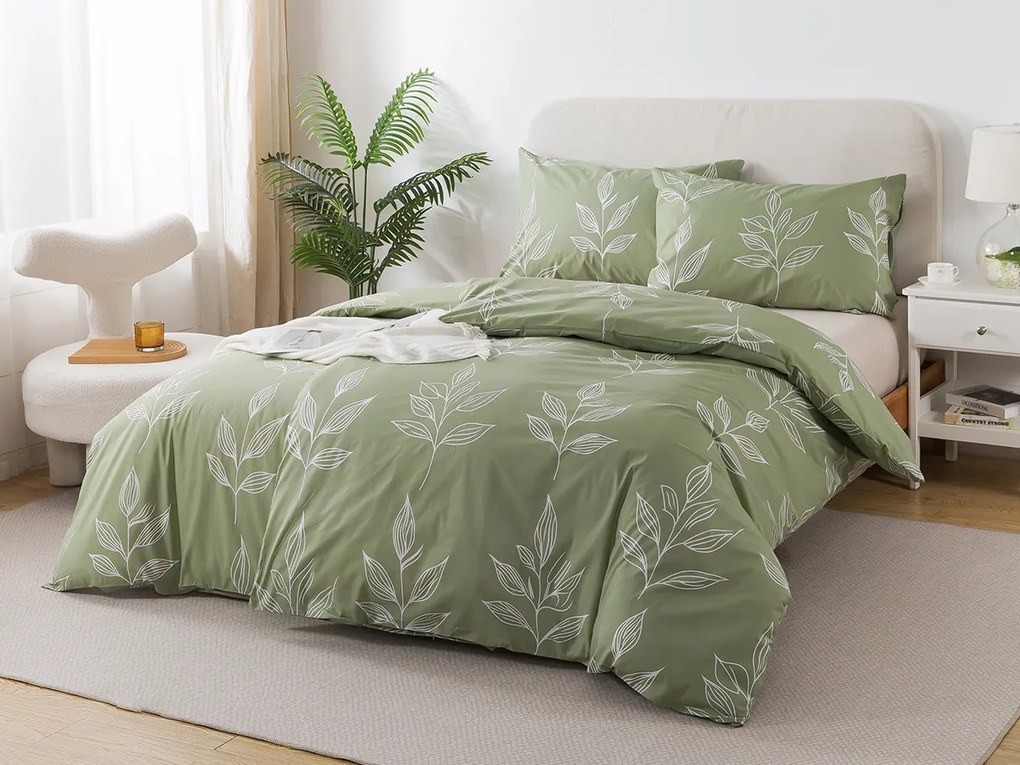 XPOSE® Bavlnené Renforcé obliečky RASTLINY