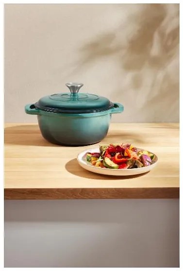 Silvercrest®  Liatinový hrniec, 2,8 l (zelená)  (100393108)