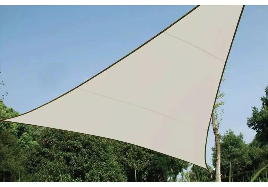Perel Tieniaca plachta trojuholníková 3,6 m krémová GSS3360