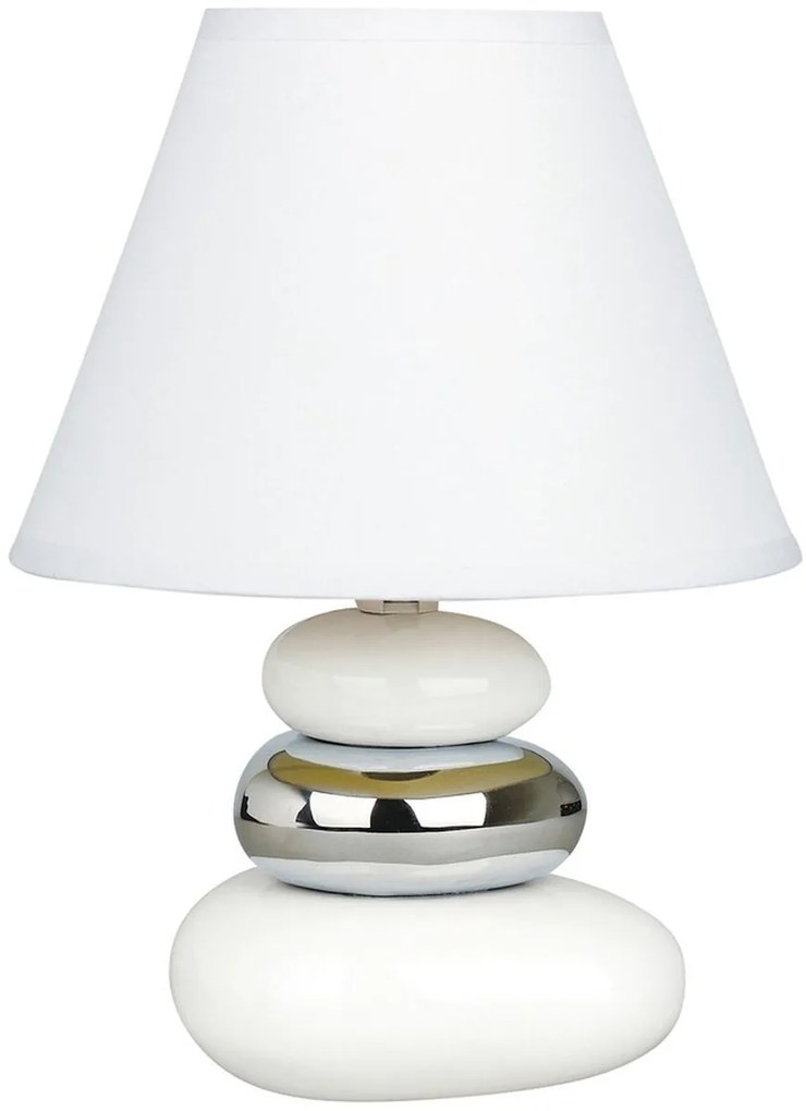 Rabalux Salem stolová lampa 1x40 W biela 4949
