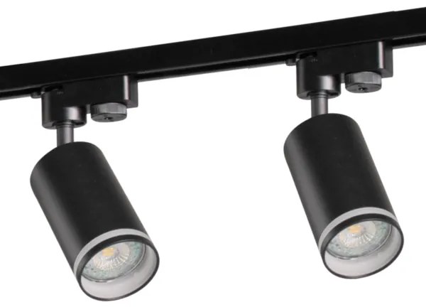 Bodové svietidlo do lištového systému PARIS 3xGU10/10W/230V + 1 m lištový systém