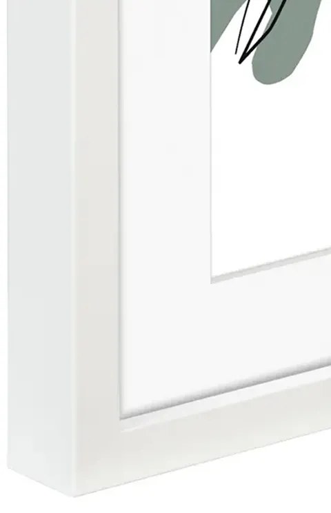 Hama rámček drevený Galéria Kopenhagen, biela, 25x55 cm/ 3x 13x18 cm