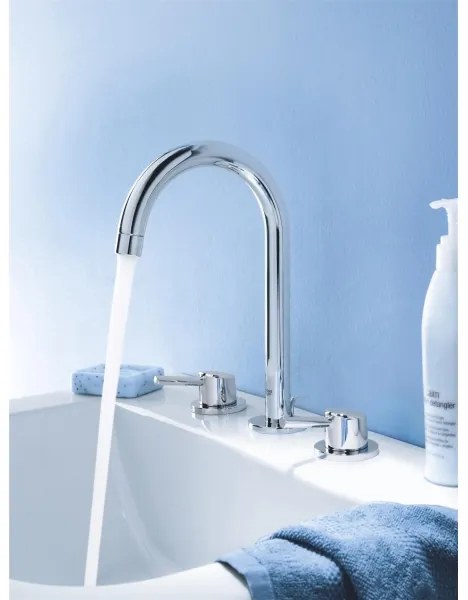 GROHE 20216001 - Umývadlová trojotvorová batéria CONCETTO DN 15 veľkosť L chróm