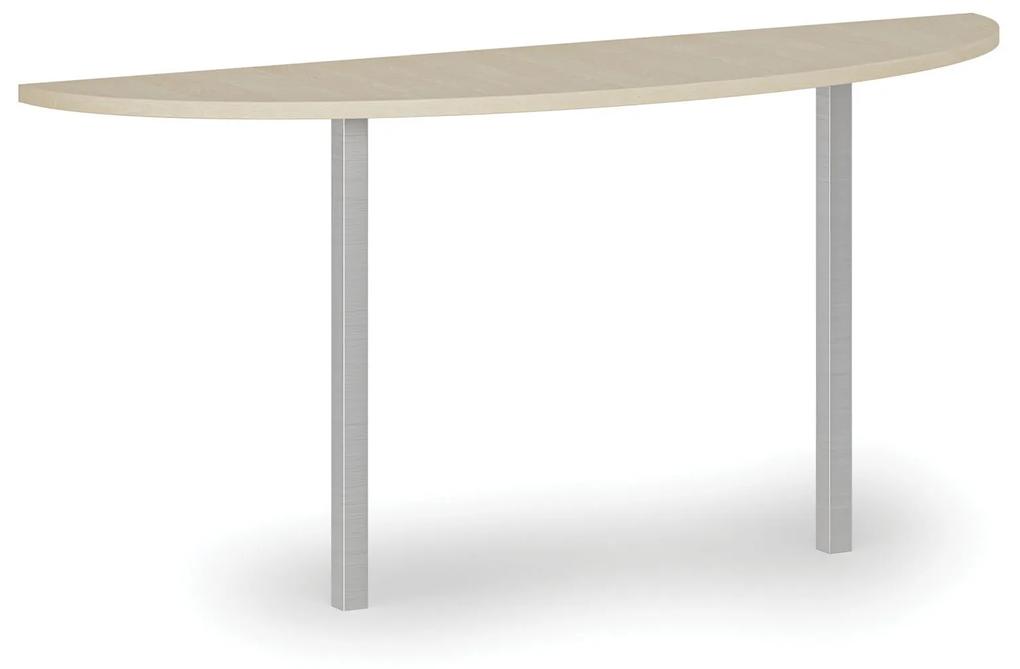 Prístavba pre kancelárske pracovné stoly PRIMO, 1600 mm, wenge