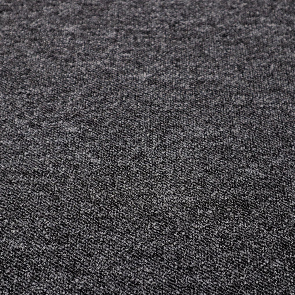 Condor Carpets, Metrážny koberec Classica 87, záťažový, na mieru, šíře 4m,5m, šedá, ab (mriežka), chodba / predsieň