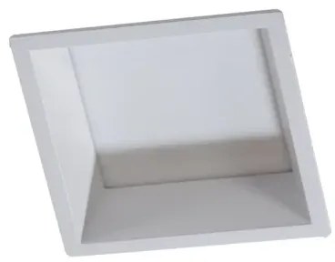 LED svietidlo Aida S9W do sadrokartonu biele
