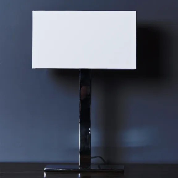 Dizajnová stolová lampa Martens biele