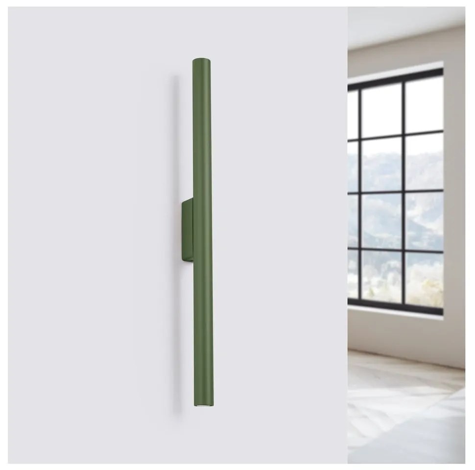 Zelené nástenné svietidlo Fideus – Sollux