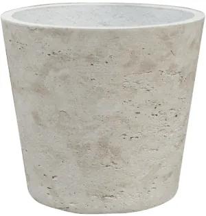 Rough Bucket M grey washed 16x15 cm
