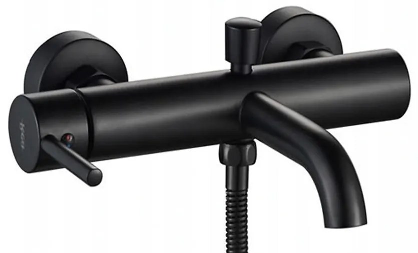 Vaňová batéria s vaňovou sadou Rea Lungo čierna