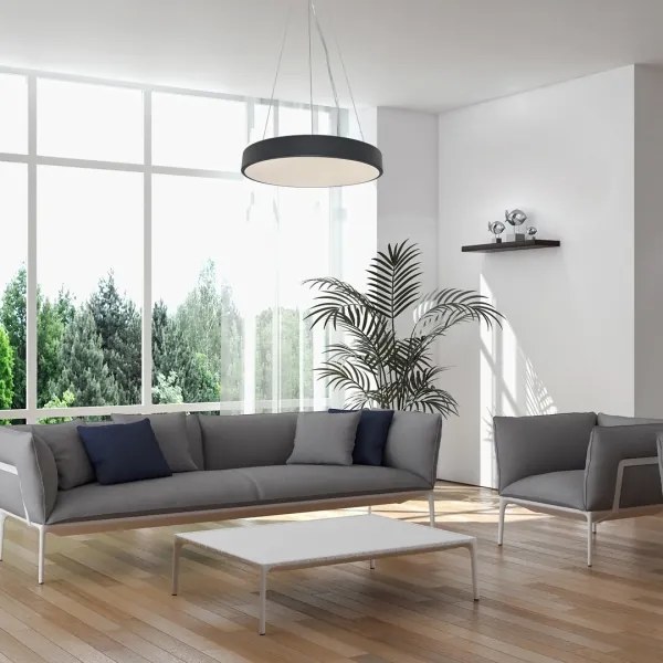 Rabalux 71041 - LED Stmievateľný luster na lanku TESIA LED/60W/230V čierna + DO