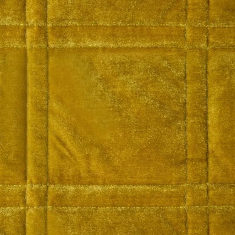 Dekorstudio Luxusný zamatový prehoz na posteľ KRISTIN2 v horčicovej farbe Rozmer prehozu (šírka x dĺžka): 170x210cm