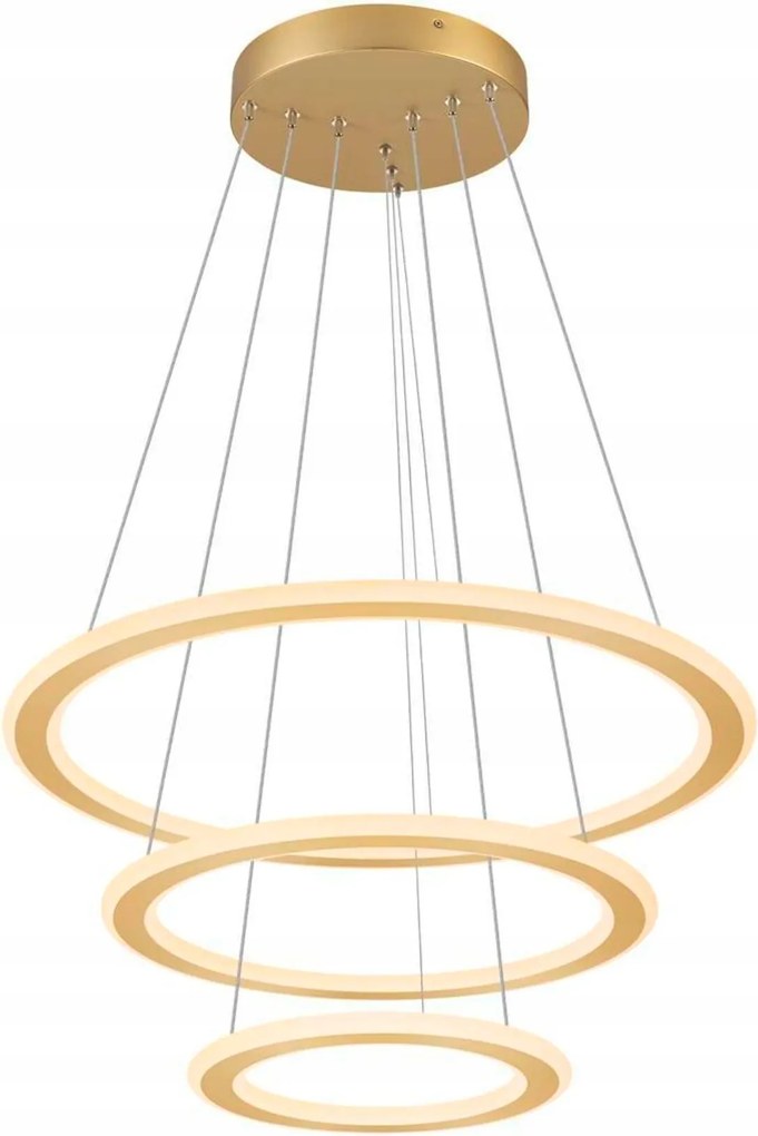 Big White Slv One Flat závesné svietidlo, triple, 300 cm, 2700/3000 K, Dal