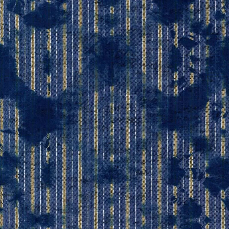 MINDTHEGAP Washed Shibori Indigo - tapeta