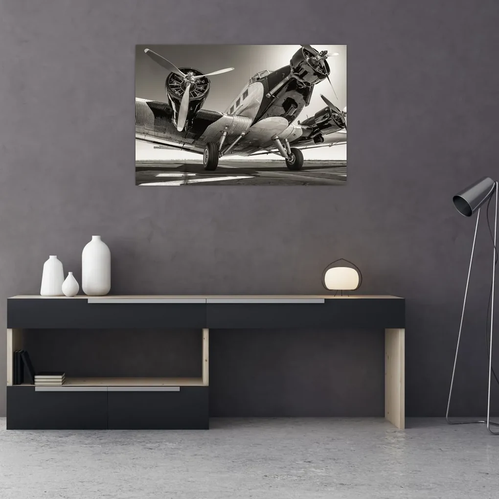 Obraz - Historické lietadlo (90x60 cm)