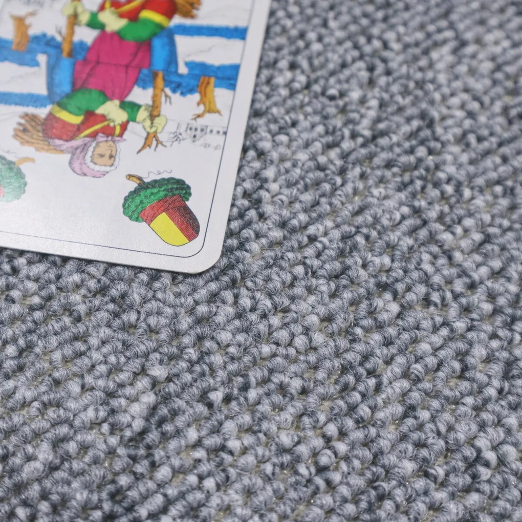 Metrážny koberec Balance 73 sv.šedý, na mieru, šíře 4m, šedá, filc, chodba / predsieň, Spoltex