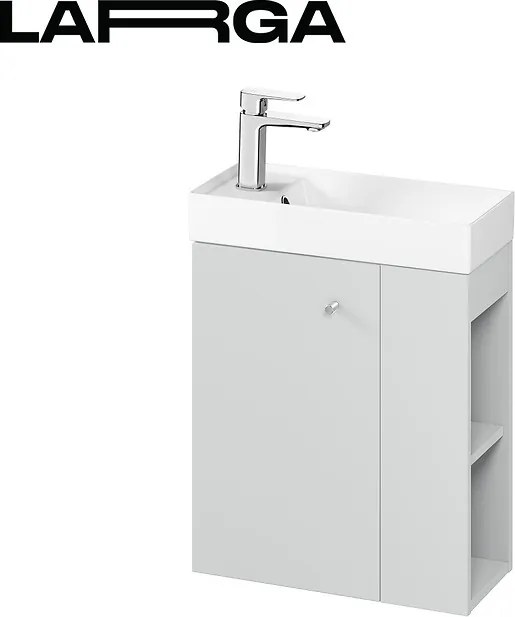 Cersanit Larga, umývadlová skrinka 50cm, šedá, S932-066-DSM