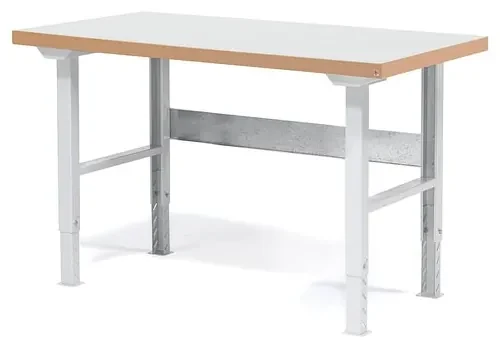 Profi dielenský stôl SOLID, nosnosť 750 kg, 1500x800 mm, HPL