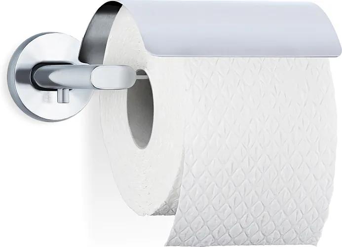 Blomus Držiak toaletného papiera s krytom matná nehrdzavejúca oceľ AREO