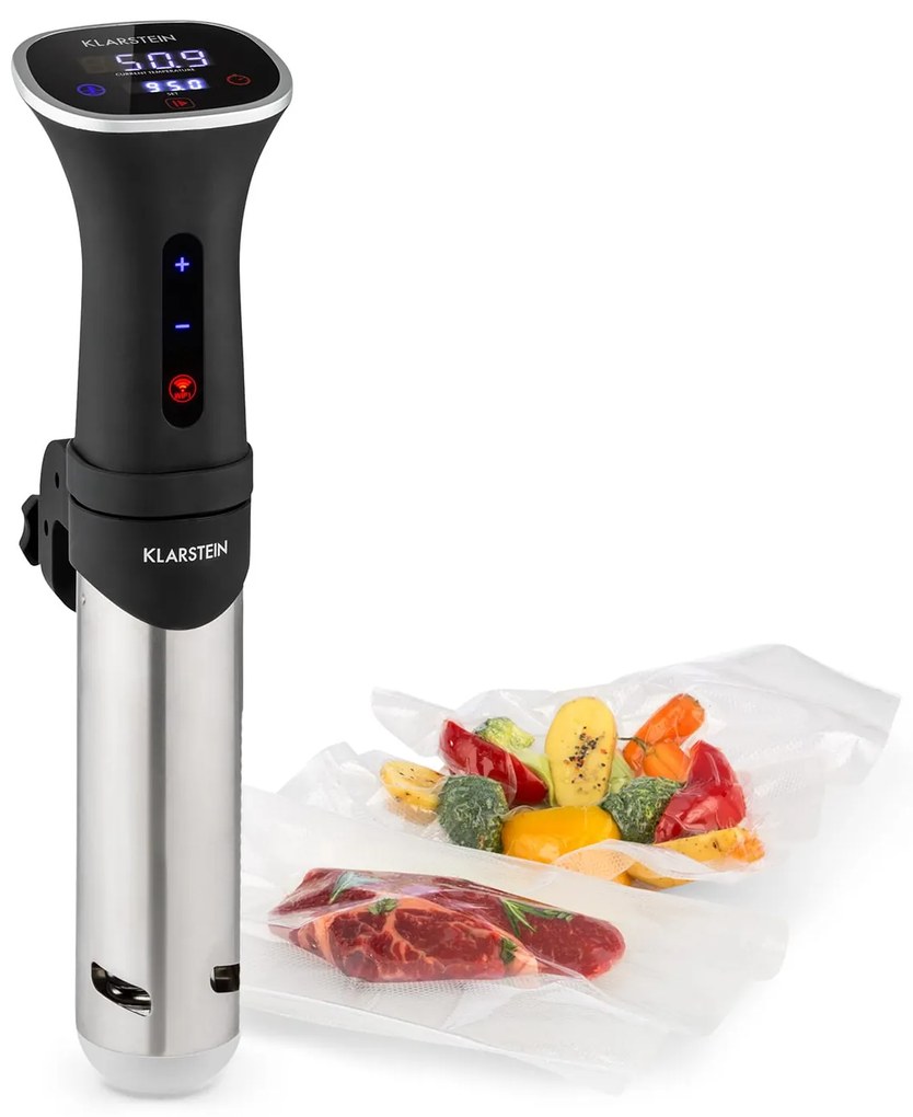 Klarstein Quickstick Smart, Sous Vide varič, 1200 W, 20-95 °C, 3D cirkulácia