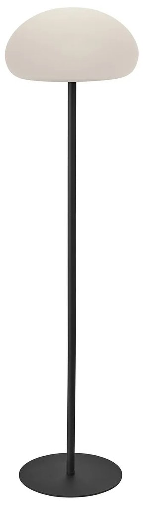 Nordlux Čierna prenosná stojacia LED lampa Sponge 34 6,8W 126cm 2018154003
