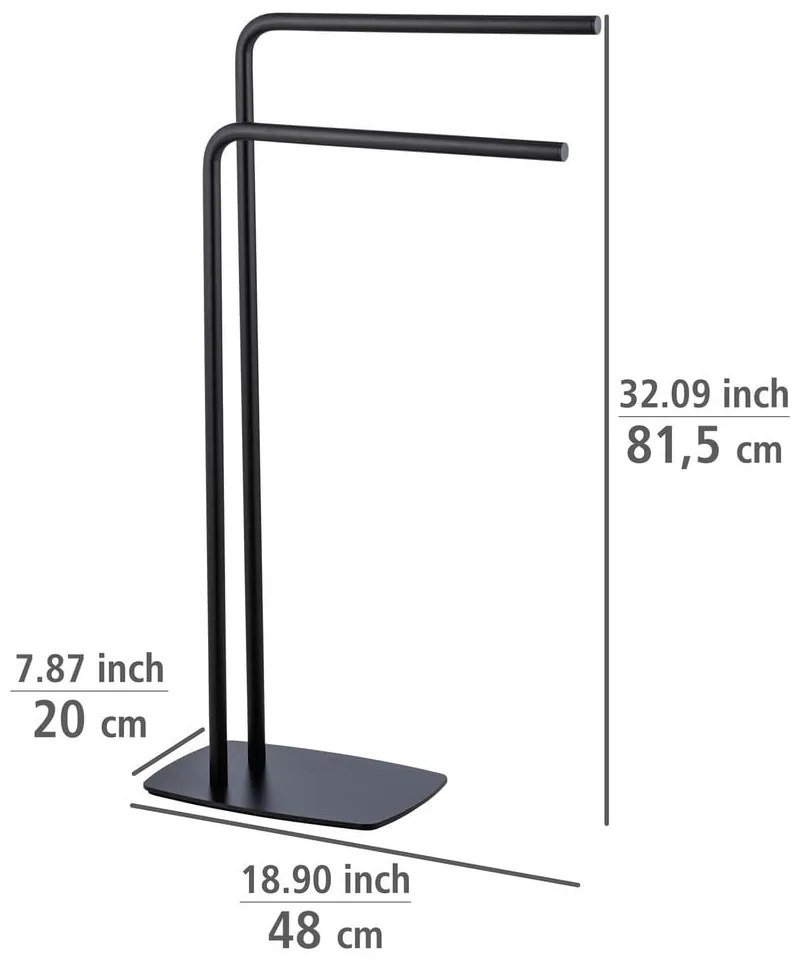 Oceľový stojan na uteráky Iria - Wenko