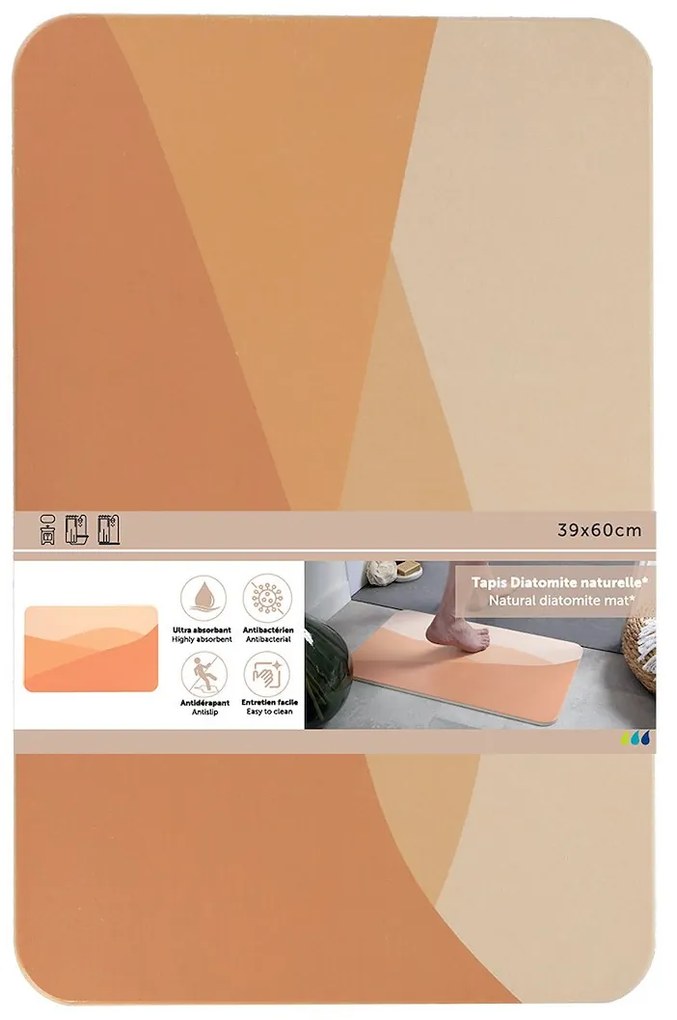 TENDANCE Predložka do kúpeľne Sofer Sahara, 39x60 cm, viacfarebná