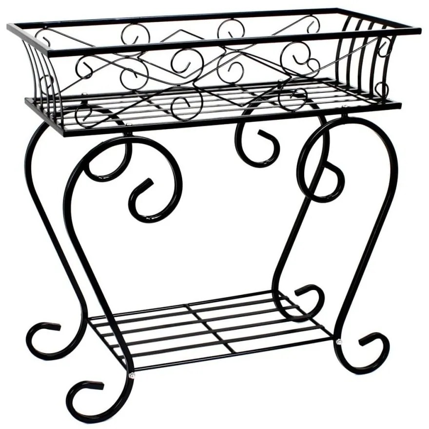 Stojan na kvety z ocele (výška 58 cm) – Garden Pleasure
