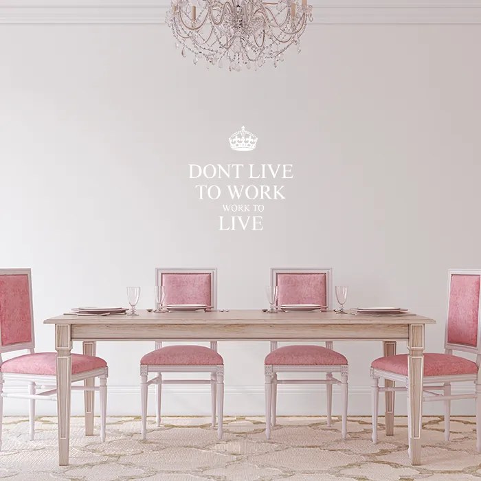 Sablio Samolepka na stenu: nápis Keep calm 2... - 90x89 cm