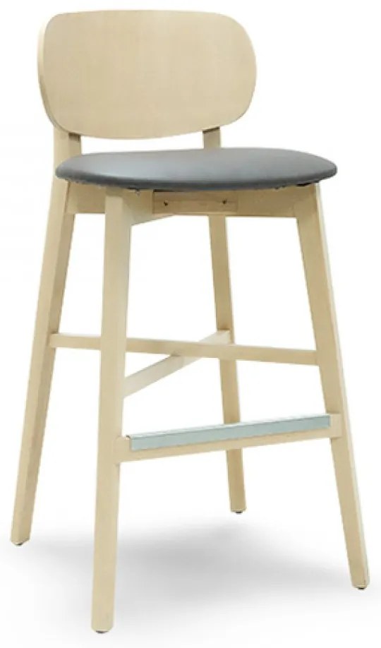 DIMMY R BAR DREVENÁ STOLIČKA S PODSEDÁKOM DIMMY R BAR