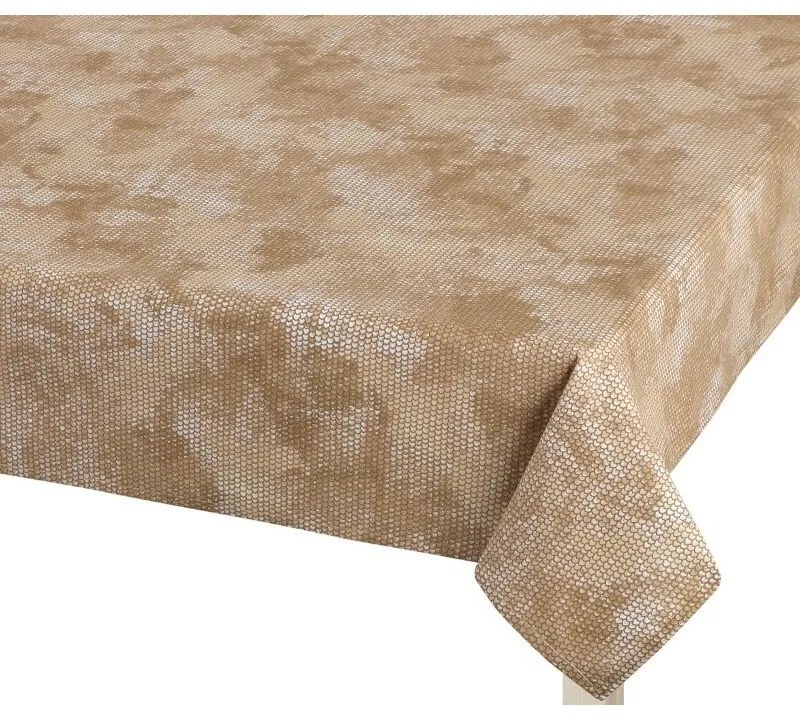 Bellatex Obrus Adela Hadia koža hnedá, 100 x 100 cm, 100 x 100 cm