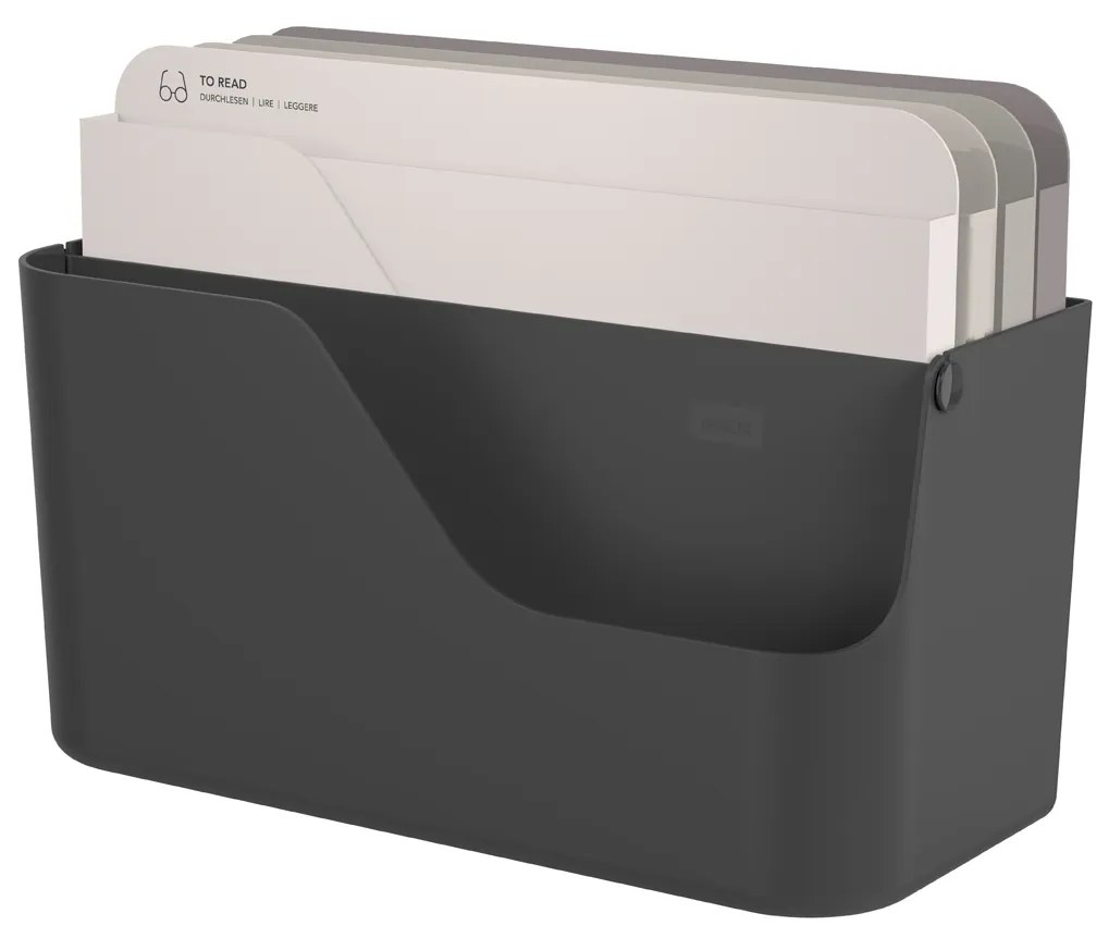 Rotho Organizér na dokumenty a prichádzajúcu poštu, myPAPER ORGANIZÉR – čierny