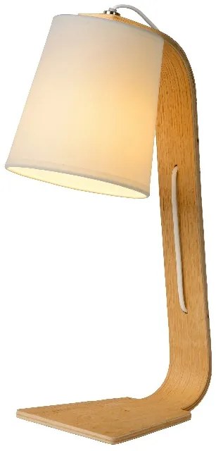 Lucide 06502/81/31 NORDIC - Stolná lampa - 1xE14 - Biela