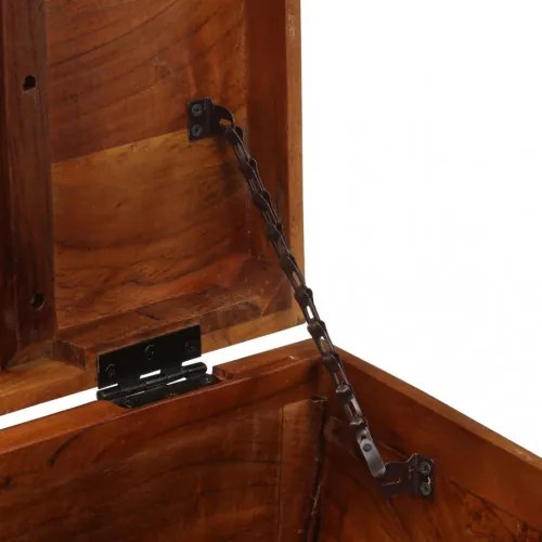 vidaXL Úložná truhlica 110x35x41 cm akáciový masív-