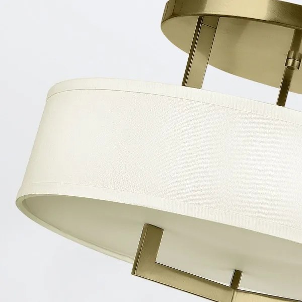 Hinkley HK-HAMPTON-SF-BB-Stropné svietidlo HAMPTON 3xE27/60W/230V, priemer 50,8 cm, zlaté