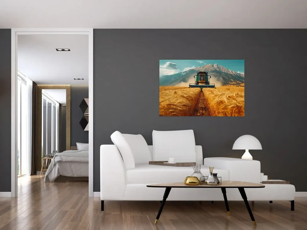 Obraz - Poľnohospodár (90x60 cm)