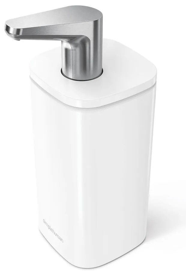 Biely oceľový dávkovač mydla 295 ml Pulse – simplehuman