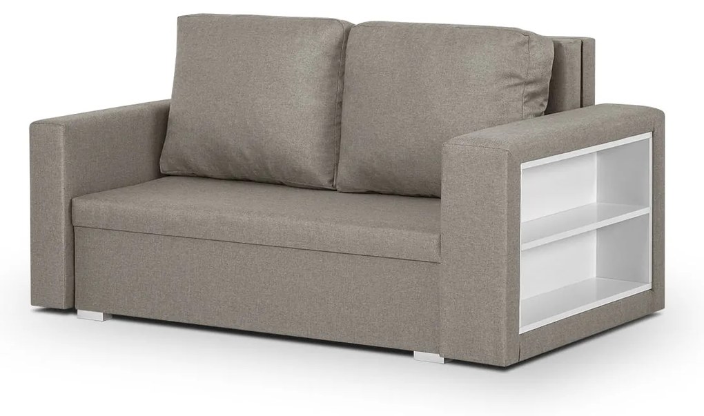 Pohovka pre 2 osoby s funkciou spania DOLAR 1 Béžová