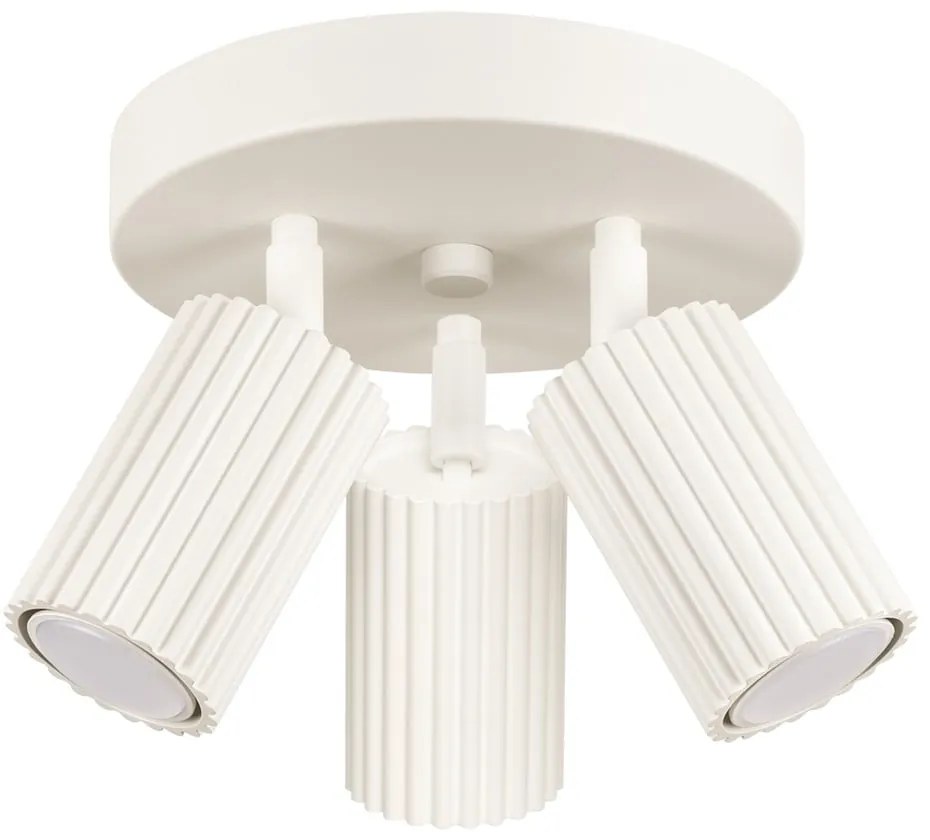 Krémovobiele bodové svietidlo Gleam – Sollux