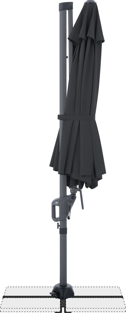 Doppler LIFE 310 cm – záhradný slnečník s bočnou tyčou