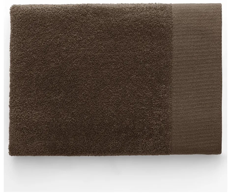 Hnedý froté bavlnený uterák 30x50 cm Amari – Restilo