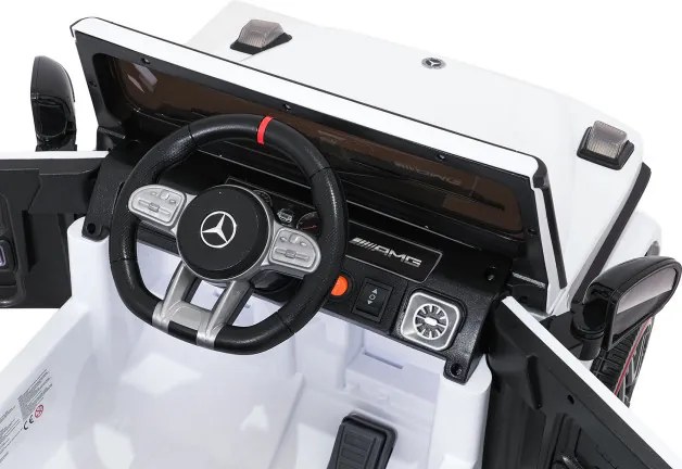 Elektrické autíčko Mercedes G63 AMG LIFT biele