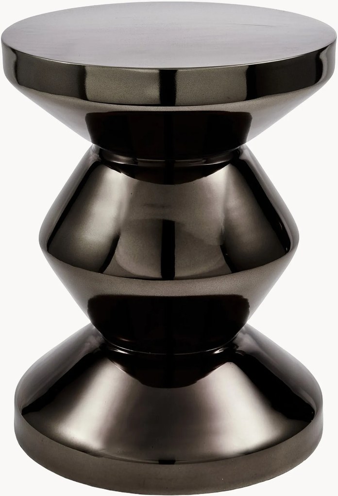 Okrúhly pomocný stolík Zig Zag