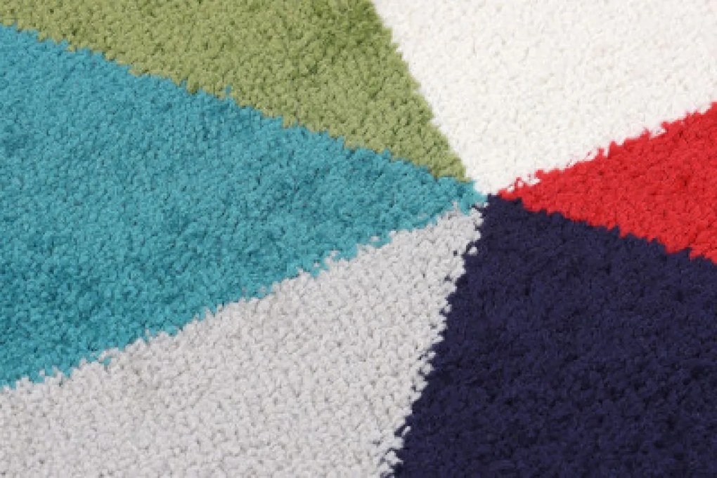 TA Koberec 9812A Zelená tmavo tyrkysová SALSA Rozmer: 140x190 cm